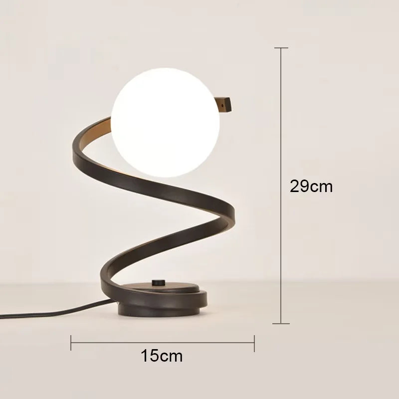 Lampe Boule Design – Luminaire Moderne à Poser