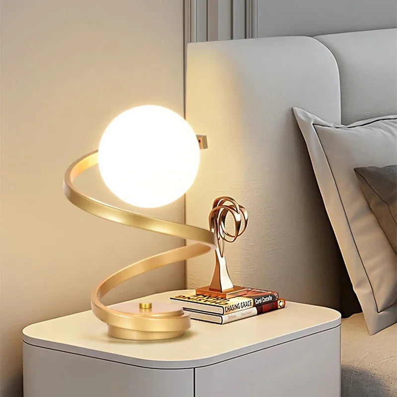 Lampe Boule Design – Luminaire Moderne à Poser