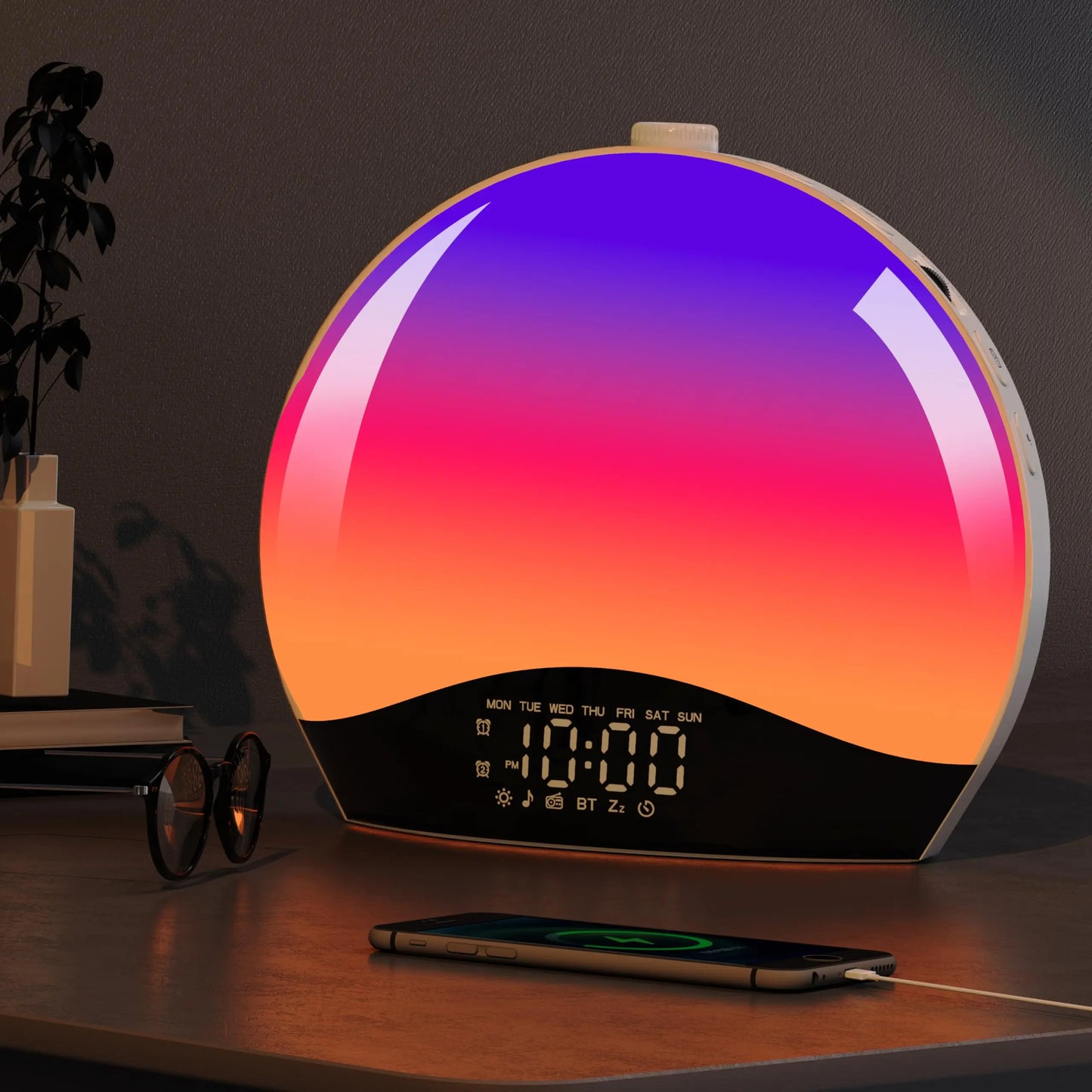Réveil lampe de chevet  