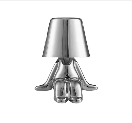 Lampe de Chevet Design – Petit Bonhomme, Sculpture Lumineuse