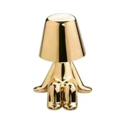 Lampe de Chevet Design – Petit Bonhomme, Sculpture Lumineuse
