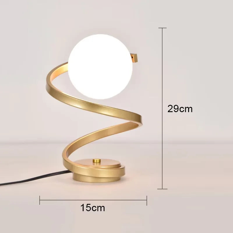 Lampe Boule Design – Luminaire Moderne à Poser