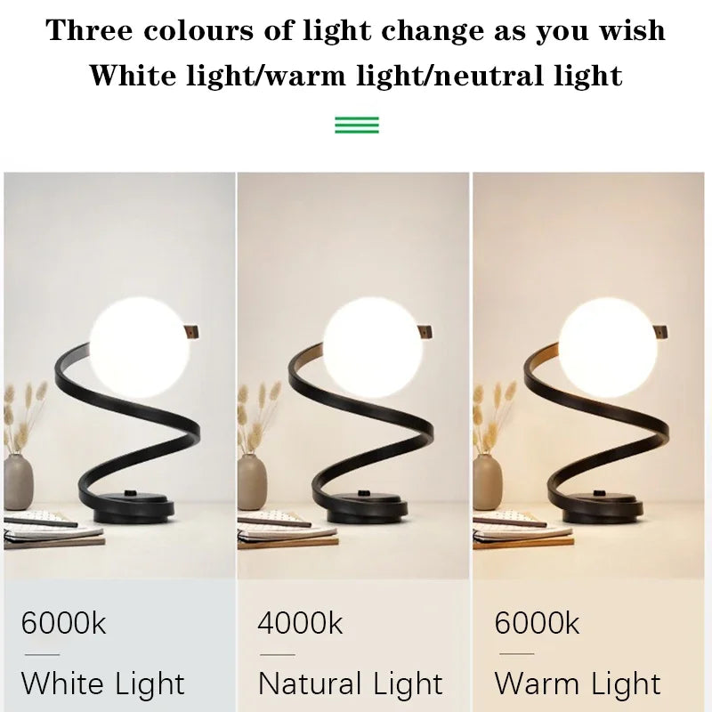 Lampe Boule Design – Luminaire Moderne à Poser